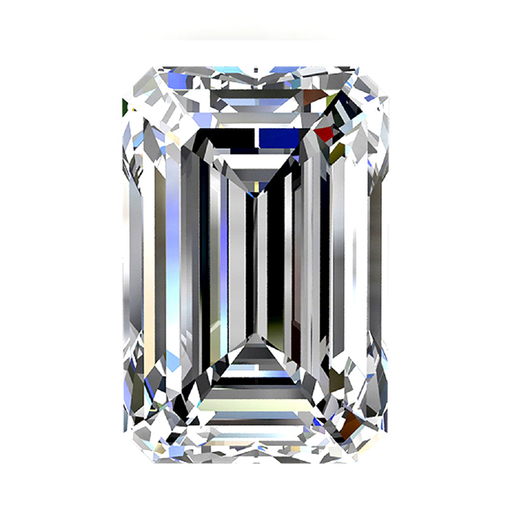 0.25 Carat I VS2 Emerald Diamond