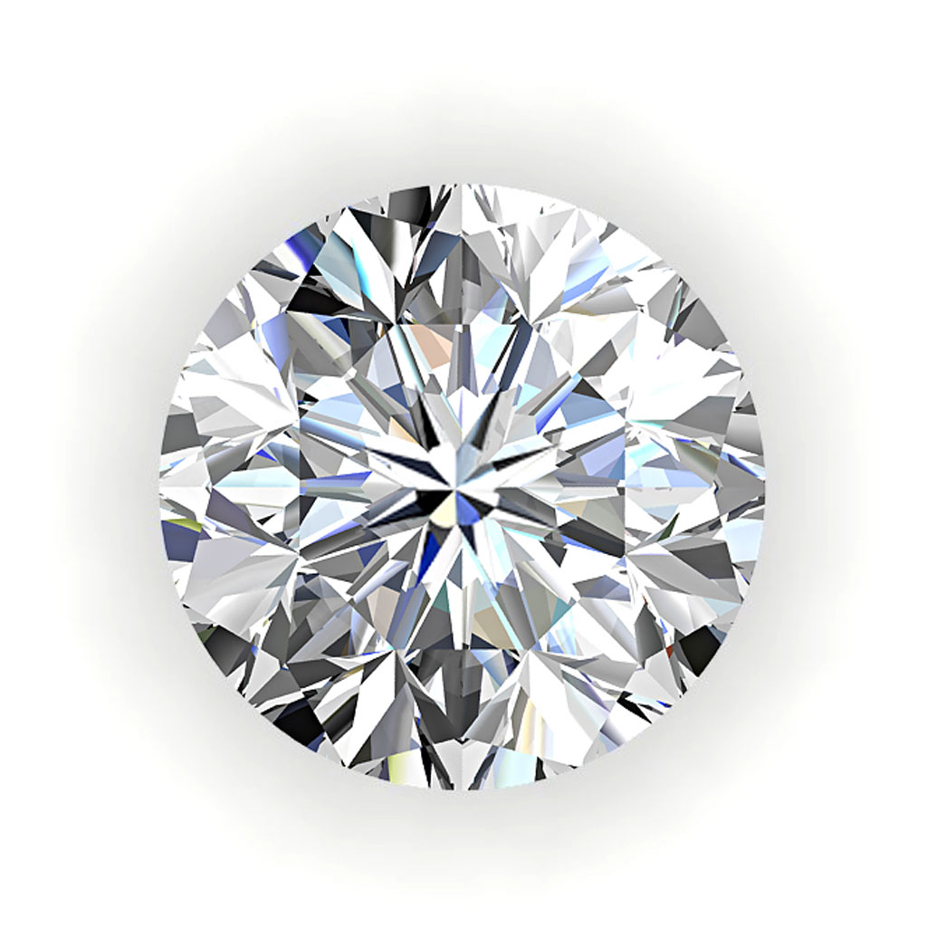 0.34 Carat K SI2 Round Diamond