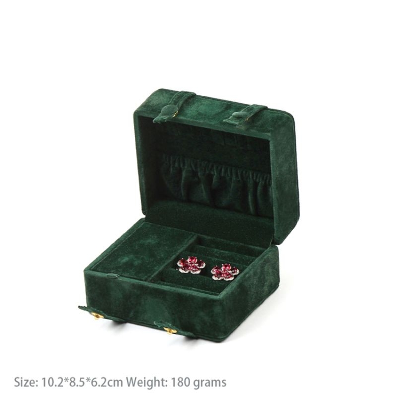 Luvore Mini Jewellery Travel Box Green