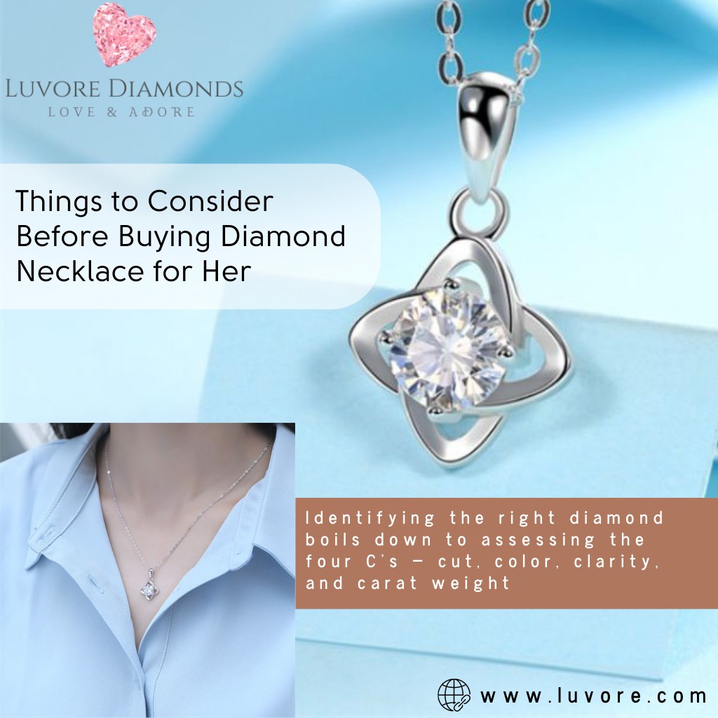 Things to Consider Before Buying Diamond Necklace for Her